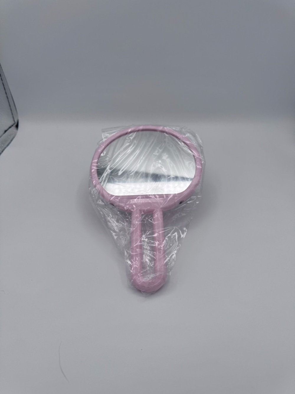 Portable Pink Table Mirror - Compact Folding Mirror